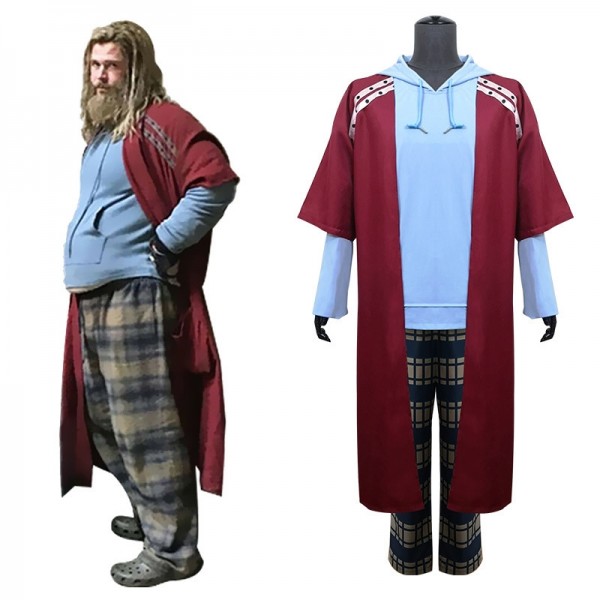 Fat Thor Costume Avengers 4 Endgame Thor Cosplay Outfit