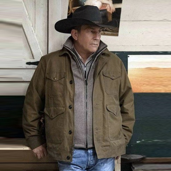 Inspired By Yellowstone Season 2 John Dutton Brown Jacket