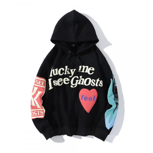 Kanye Lucky Me I Sees Ghosts Pullover Hoodie