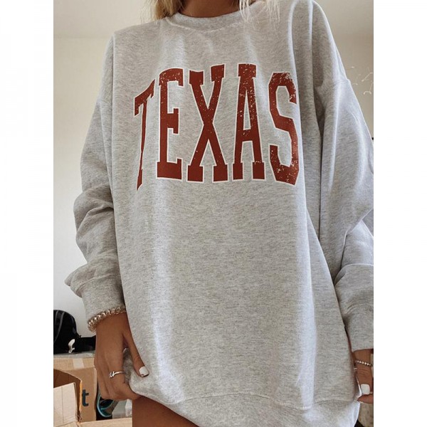 Womens Texas Crewneck Sweatshirts