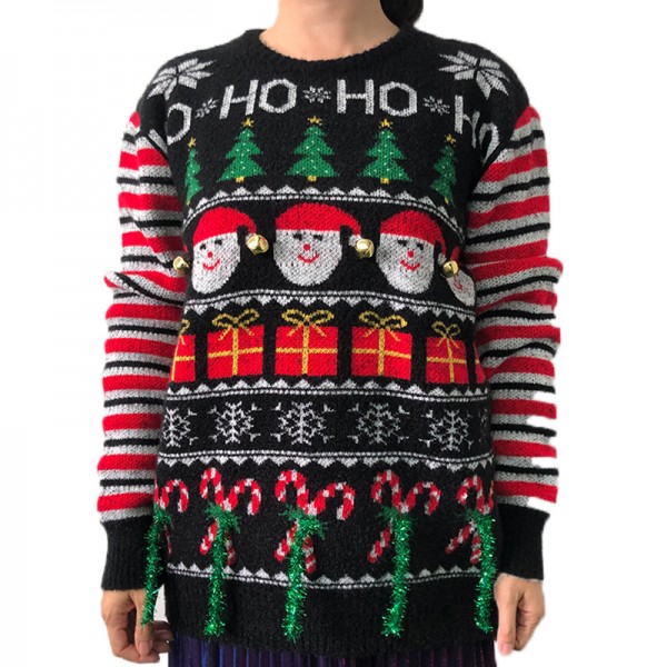 Ugly Christmas Jumper Printed Pullover Sweater