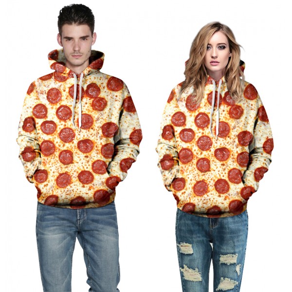 Pizza Design 3D Sweatshirt Hoodies