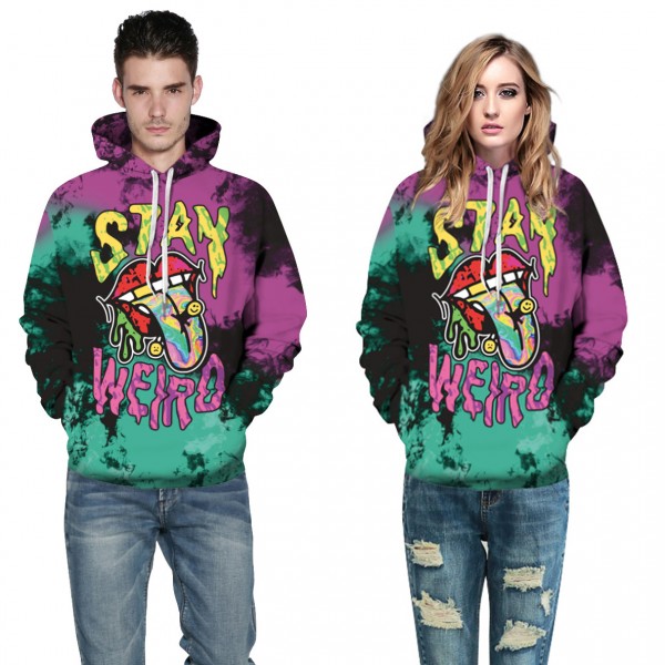 Hip Hop Style 3D Print Mens Hoodies Sweatshirt