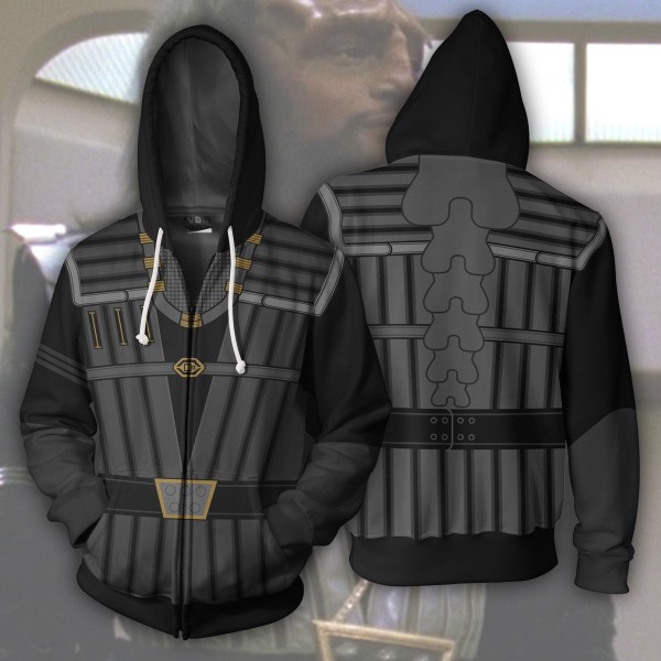 Klingon Officer Uniform Coat Hoodie Jacket