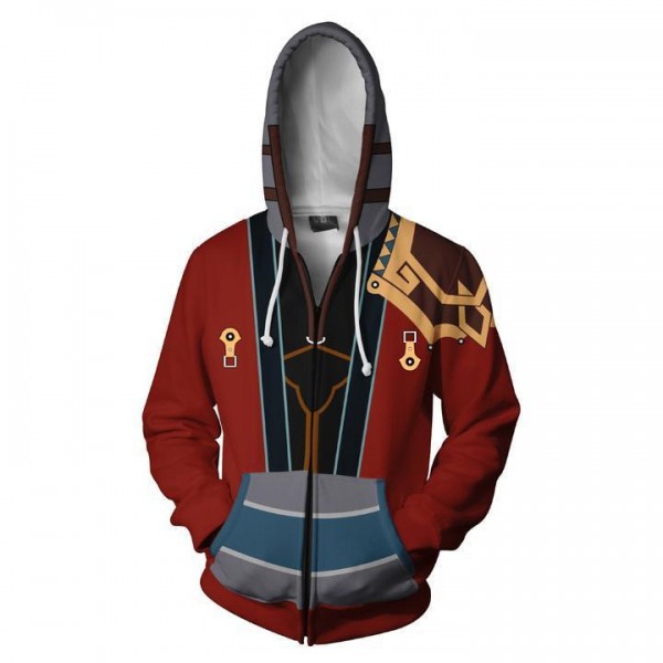 Final Fantasy 3D Zip Up Hoodie Jacket