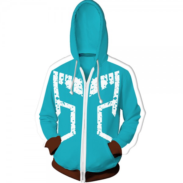 My Hero Academia Hoodies - Izuki Midoriya 3D Hoodie Zipper Jacket Coat
