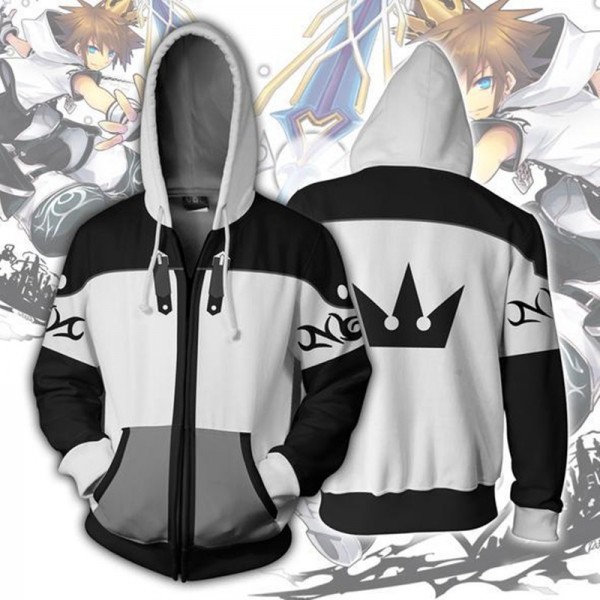 Kingdom Hearts Sora Final Form Zip Up Hoodie Jacket
