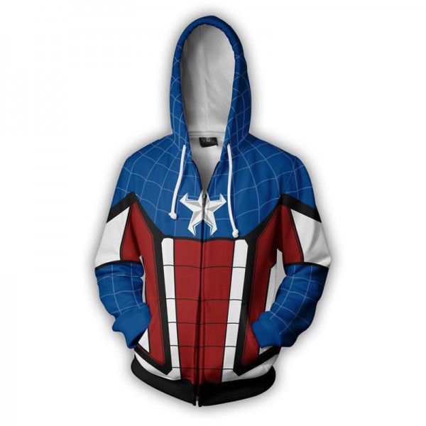 New Spider-Man 3D Hoodie Jacket
