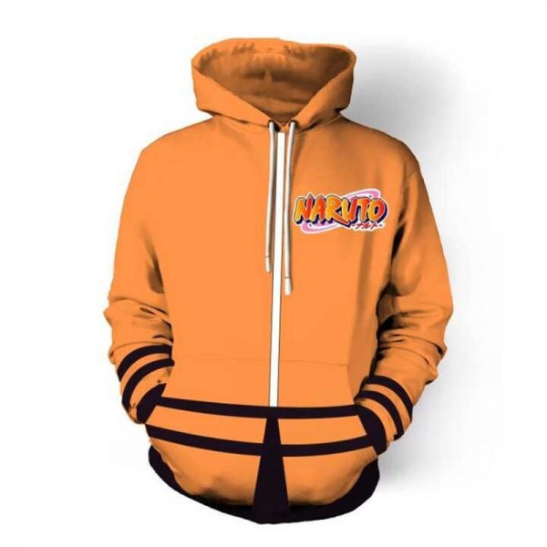 Uzumaki Naruto 3D Pullover Hoodie Sweatshirt