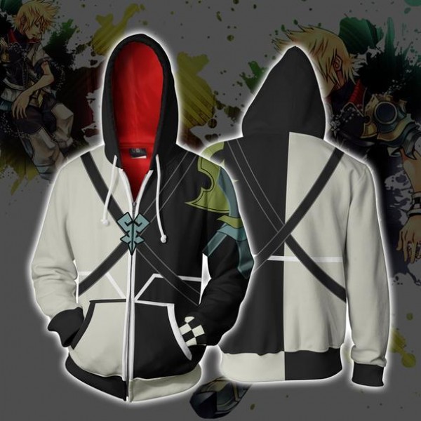 Kingdom Hearts Ventus Zip Up Hoodie 3D Jacket Coat
