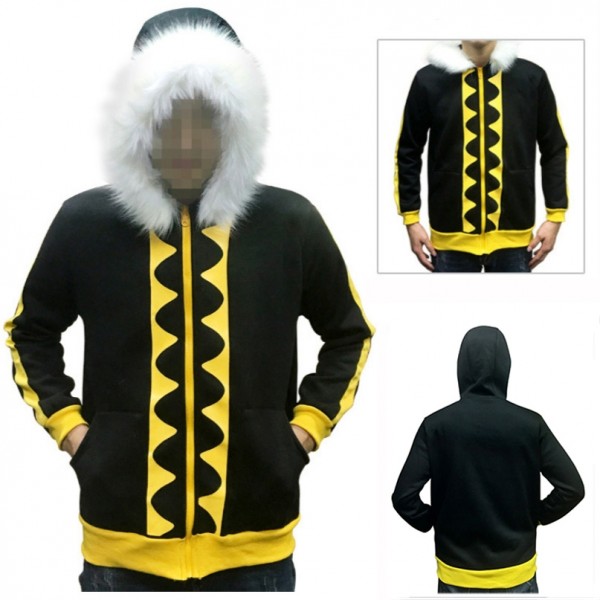 Undertale Sans Hoodie Jacket Hooded Winter Zip Up Coat Cosplay