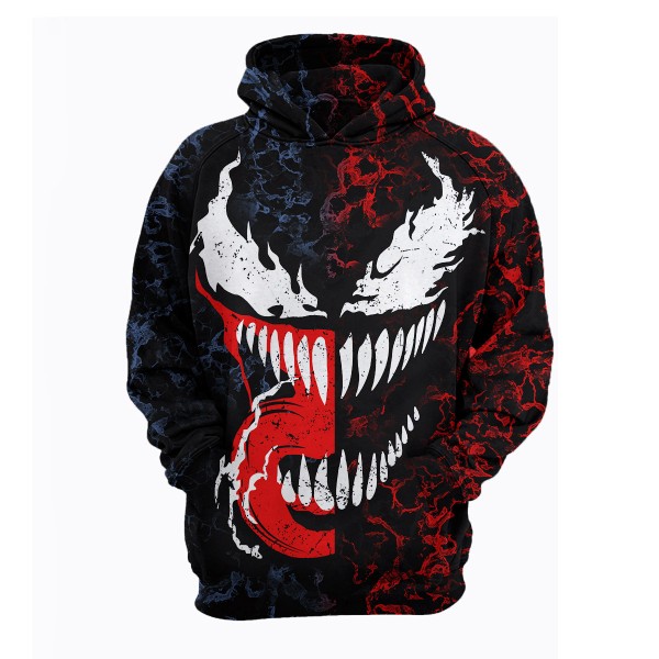 Venom Movie 3D Print Hooded Sweatshirt