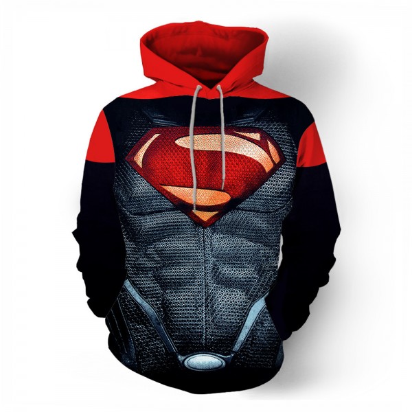 Superman Movie Fashion Casual Men's Hoodie